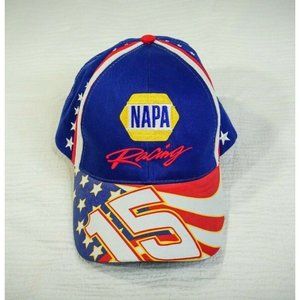 NAPA RACING #15 MICHAEL WALTRIP NASCAR ONE SIZE ADJUSTABLE BALL CAP HAT!  C-4